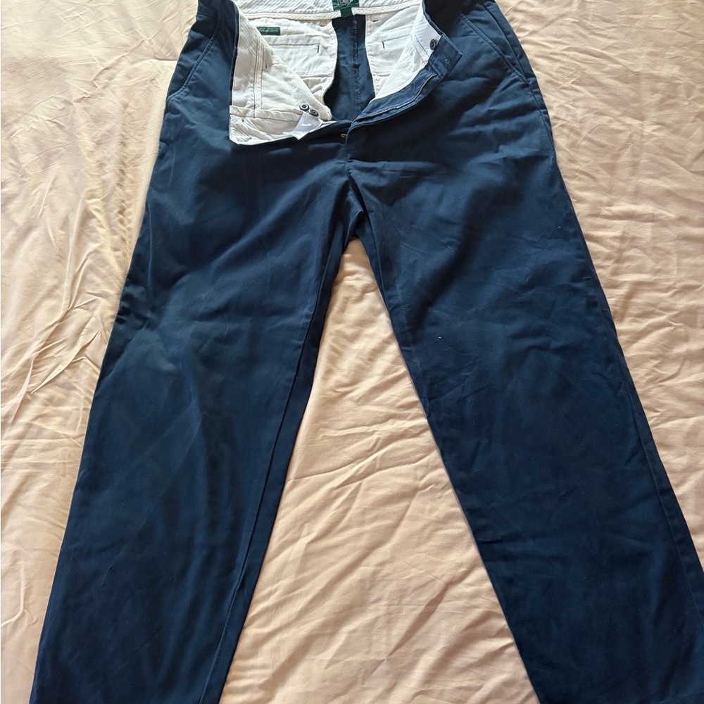 J. Crew Dark Blue Chinos